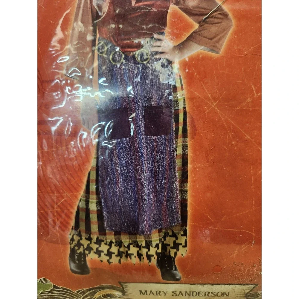 Mary Sanderson Costume Hocus Pocus Child Disney Dress XL‎ 14-16 Witch Halloween